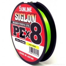 Шнур Sunline SIGLON PE×8 150M (Light Green)  #2/35LB